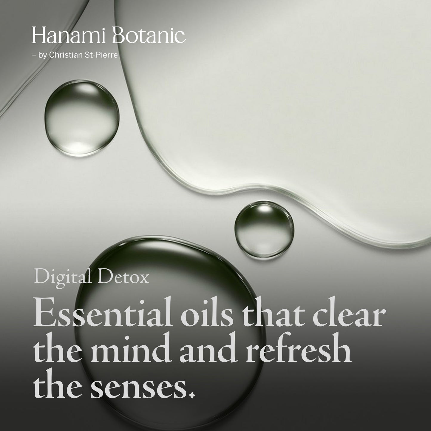 Blend of Litsea Cubeba, Rosemary, Lemon, Palmarosa, and Juniper essential oils — natural aromatherapy to reduce digital fatigue, sharpen focus, and restore mental clarity.