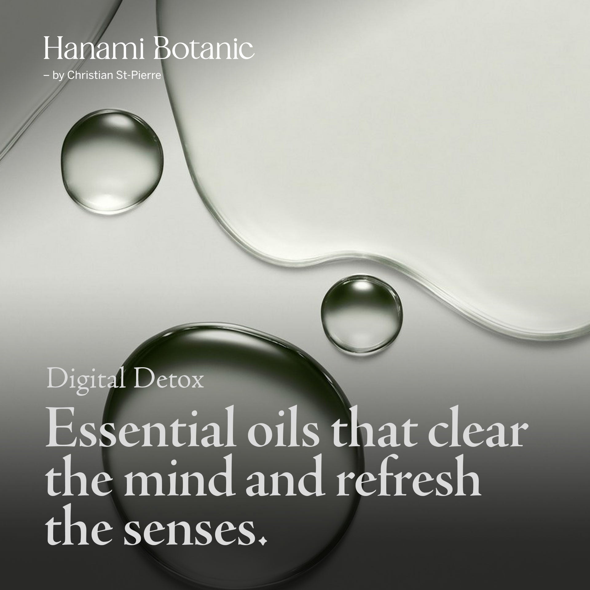 Blend of Litsea Cubeba, Rosemary, Lemon, Palmarosa, and Juniper essential oils — natural aromatherapy to reduce digital fatigue, sharpen focus, and restore mental clarity.
