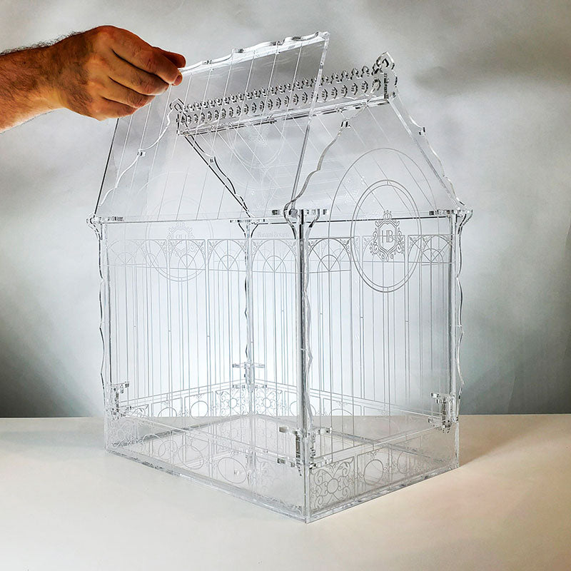 Victorian-style Terrarium/Wardian Case/Orchidarium