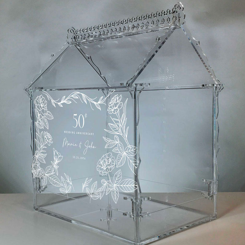 Wedding Anniversary Gift - Victorian-style Terrarium/Wardian Case/Orchidarium