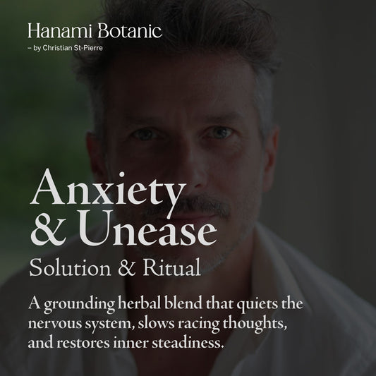 Soothing botanical bath ritual to calm anxiety and restore emotional balance through grounding herbal notes.