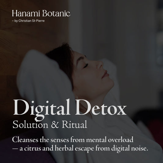 Botanical bath ritual for mental clarity and digital detox — citrus and herbal blend to refresh focus and ease overstimulation.