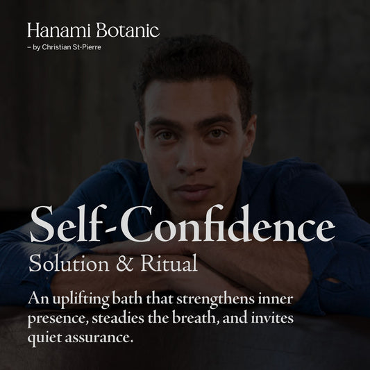 Uplifting botanical bath ritual to boost self-confidence and inner strength with fresh, empowering aromas.