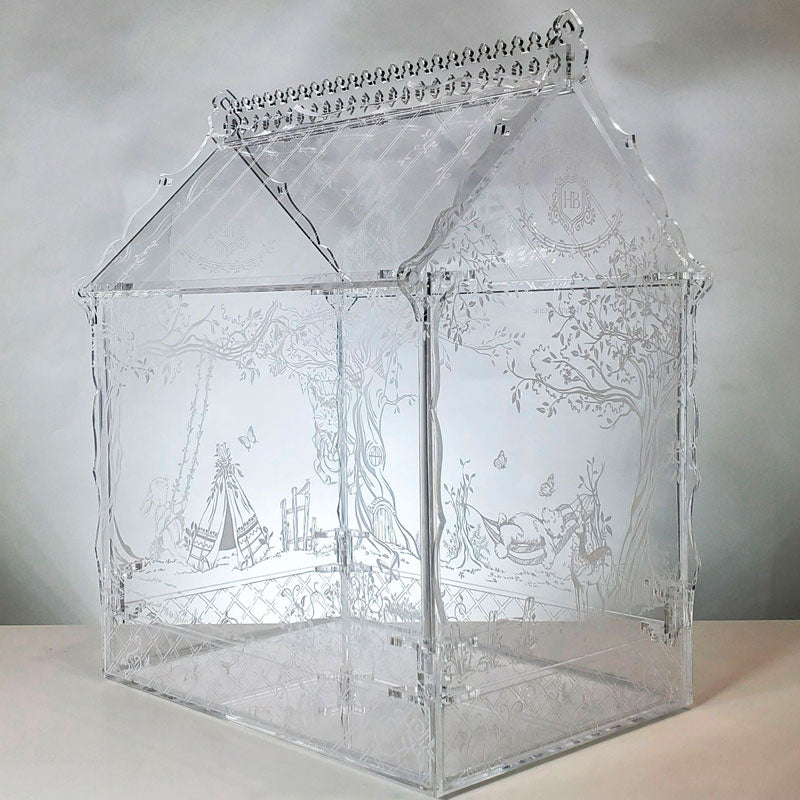 Fairy Tale Scene Terrarium/Wardian Case/Orchidarium