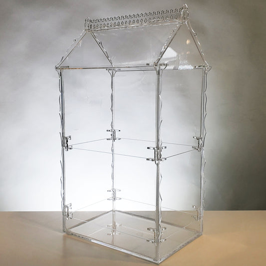 Victorian Orangery-Style Tall Greenhouse Terrarium - Hanami Botanic