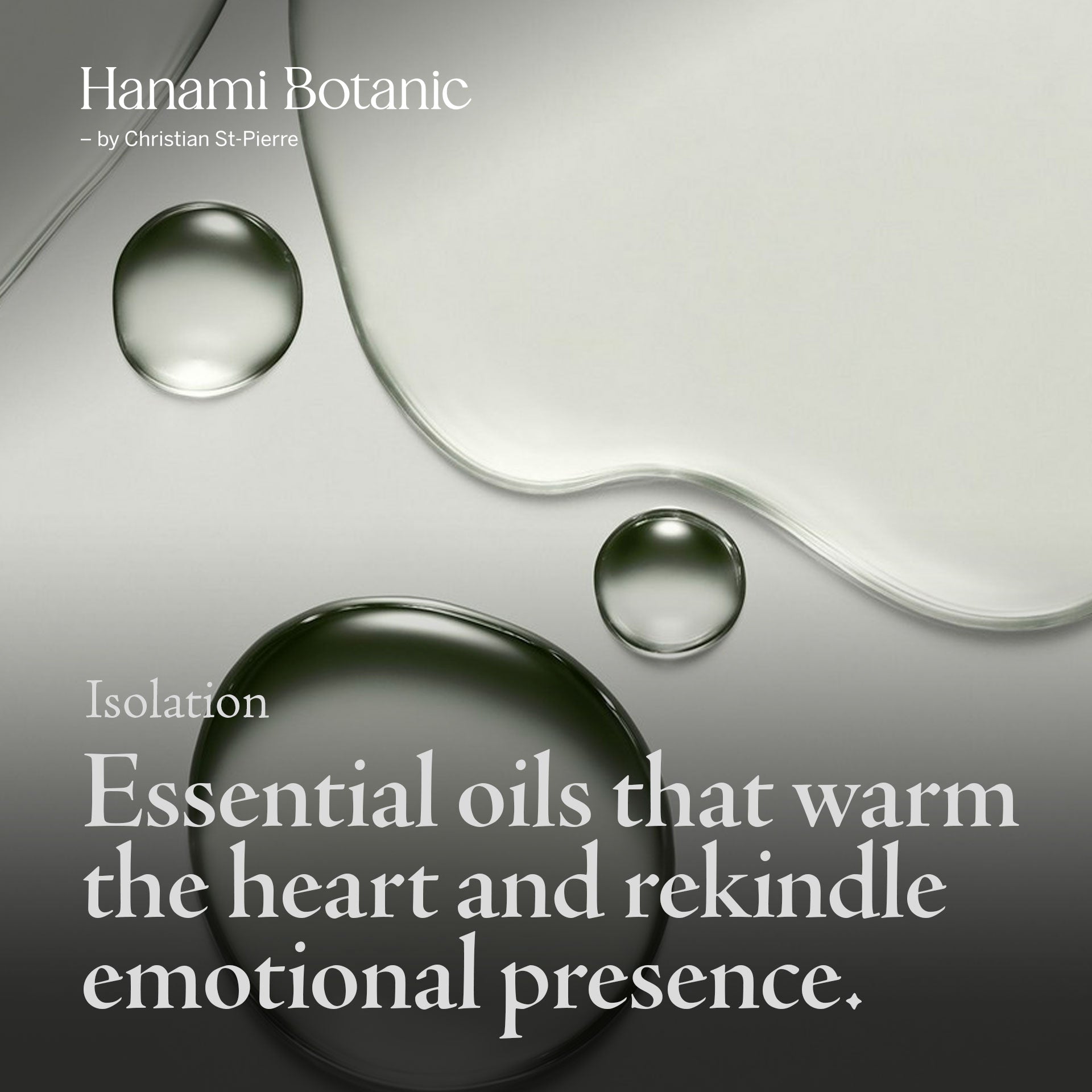 Essential oil bottles on a soft background, symbolizing warmth, comfort, and gentle support during moments of loneliness.