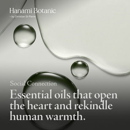 Blend of Sweet Orange, Cardamom, Rose Geranium, Amyris, and Cedarwood essential oils — natural aromatherapy to ease emotional distance, spark joy, and restore heartfelt connection.