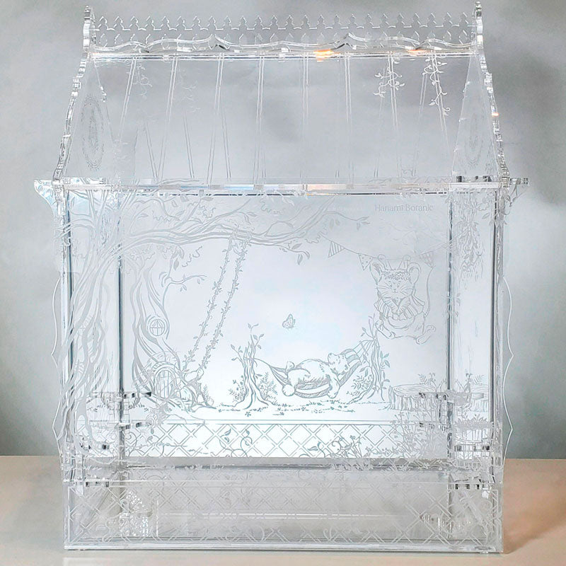 Fairy Tale Scene Terrarium/Wardian Case/Orchidarium