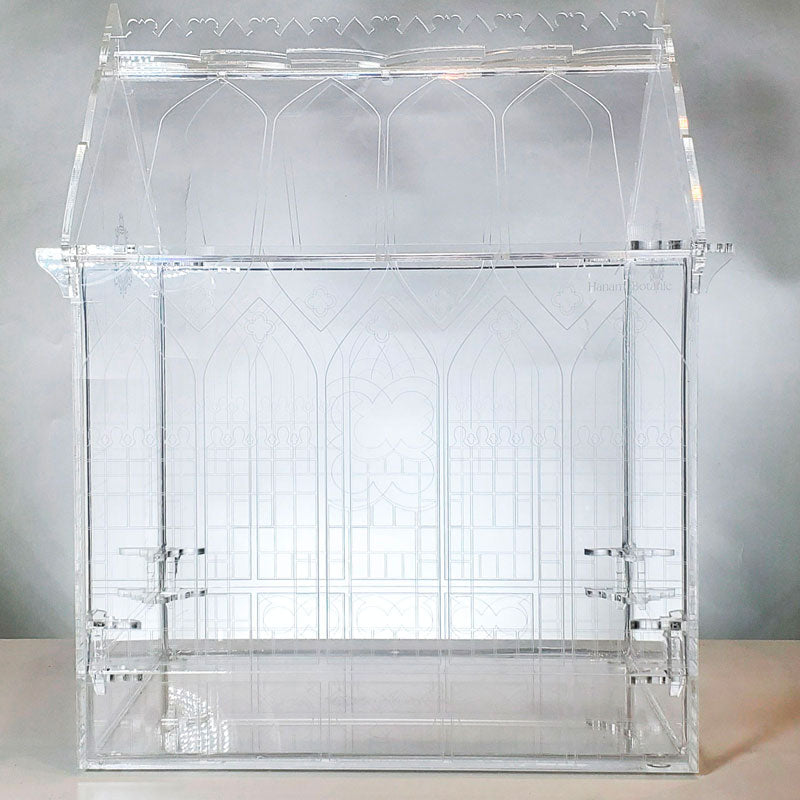 Gothic-style Terrarium/Wardian Case/Orchidarium